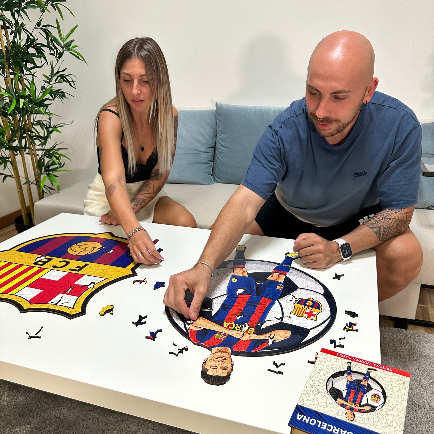 Robert Lewandowski - Holzpuzzle
