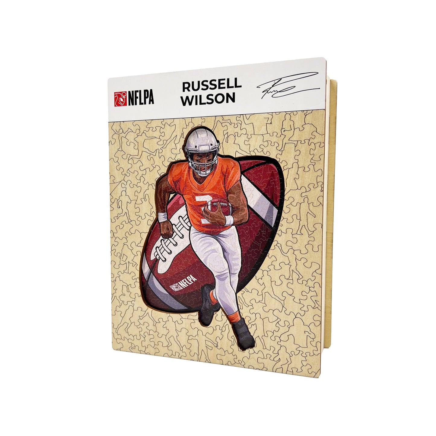 Russell Wilson - Holzpuzzle