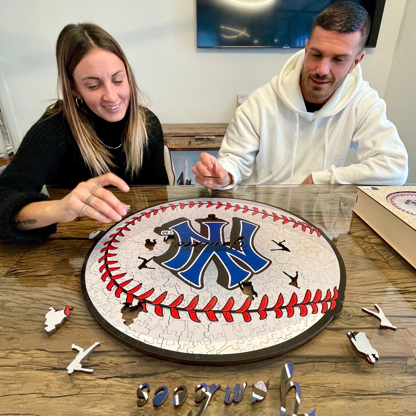 New York Yankees™ Baseball - Holzpuzzle