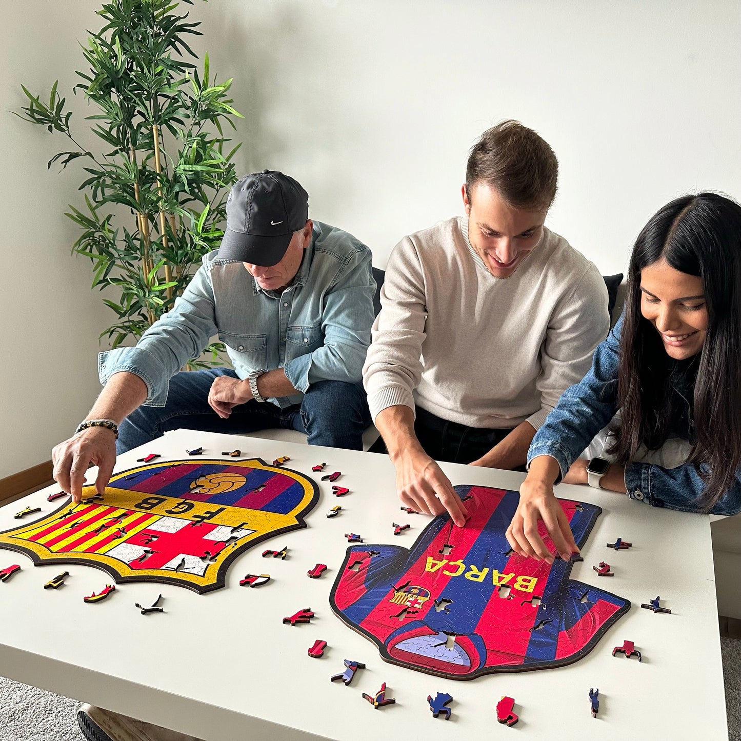 FC Barcelona® Logo - Holzpuzzle