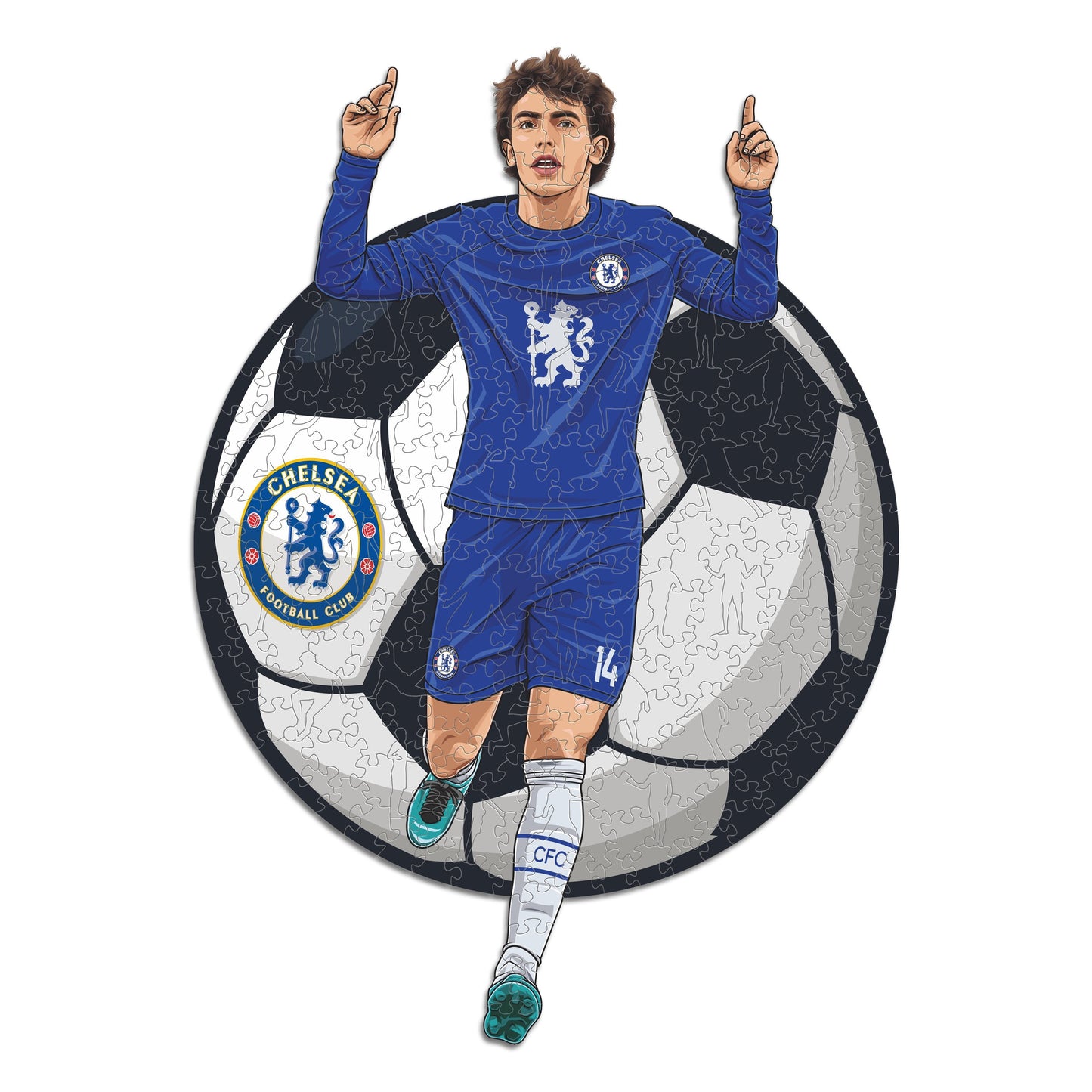 João Félix - Holzpuzzle