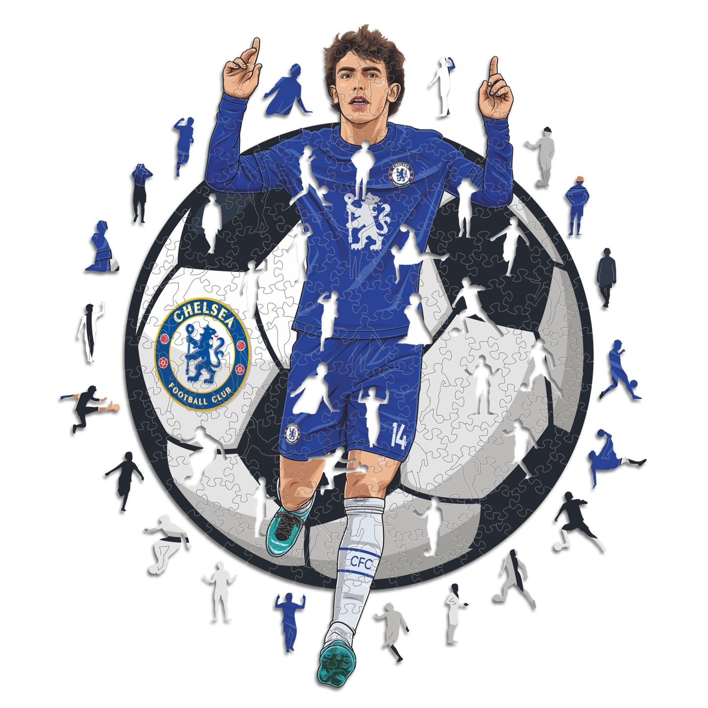 João Félix - Holzpuzzle