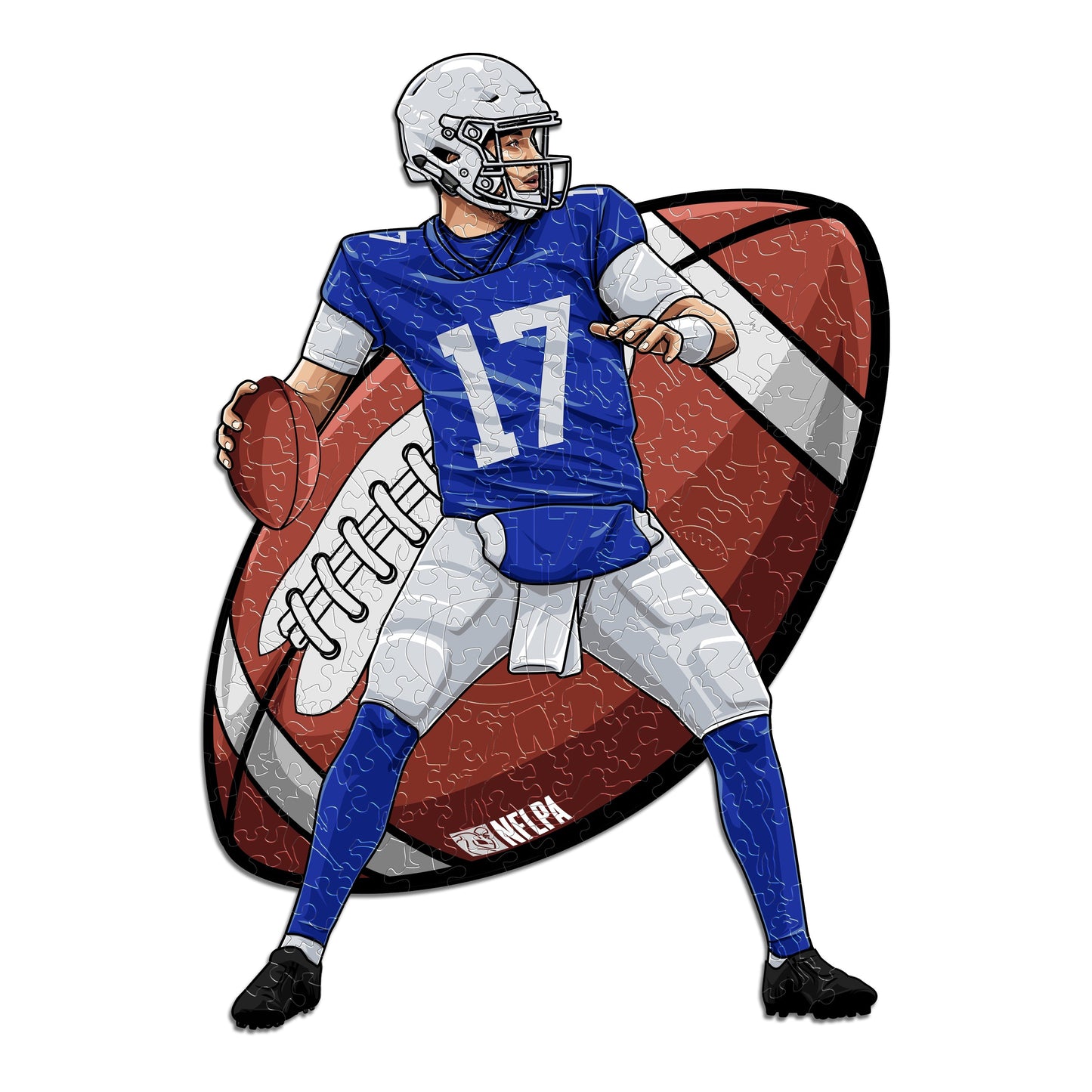 Josh Allen - Holzpuzzle