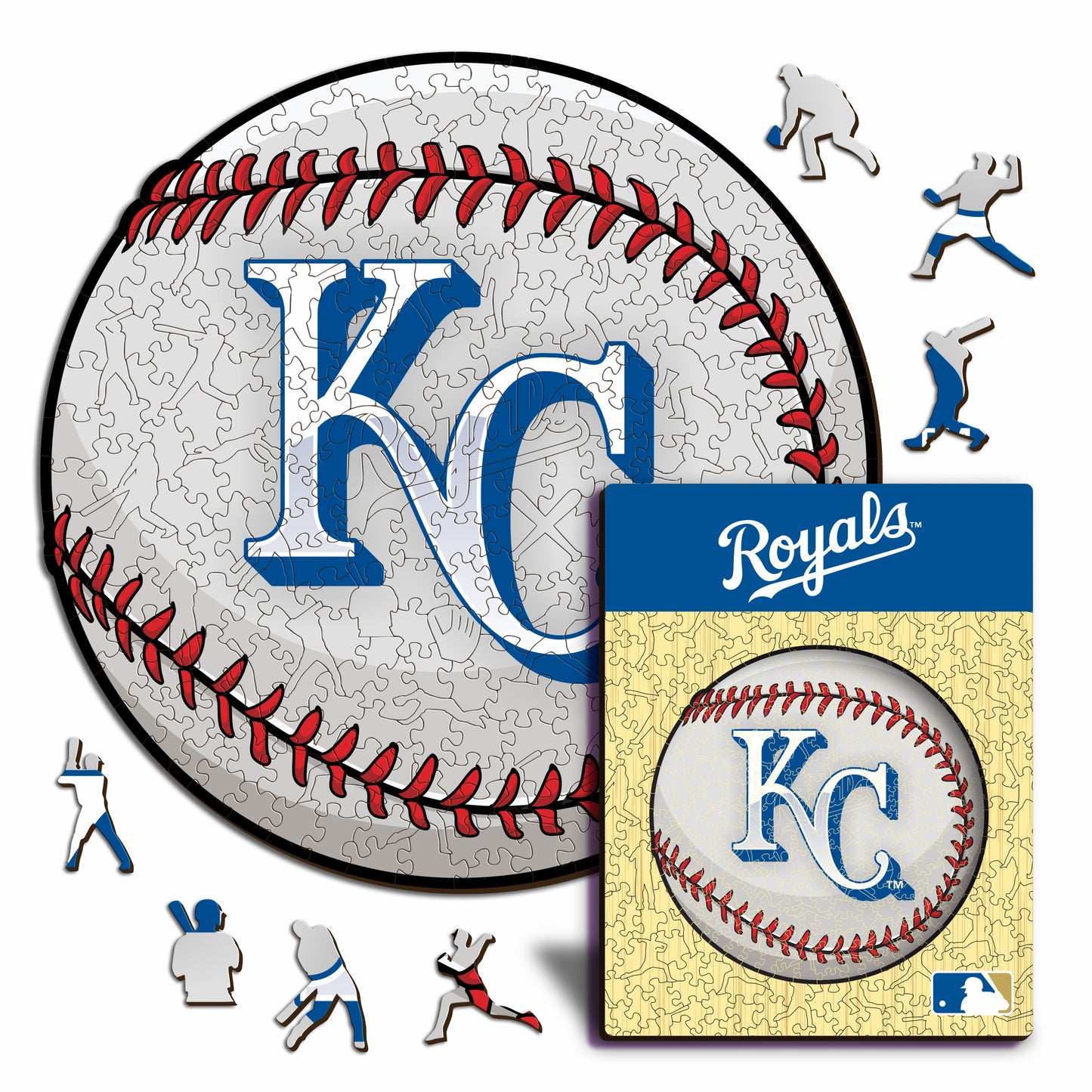Kansas City Royals™ - Holzpuzzle