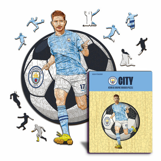Kevin De Bruyne - Holzpuzzle