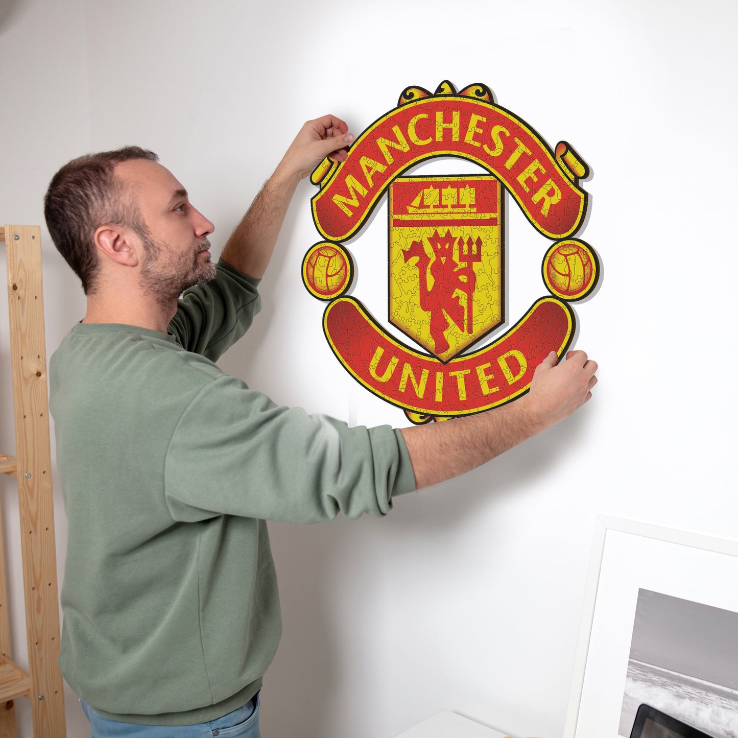 Manchester United FC® Logo - Holzpuzzle