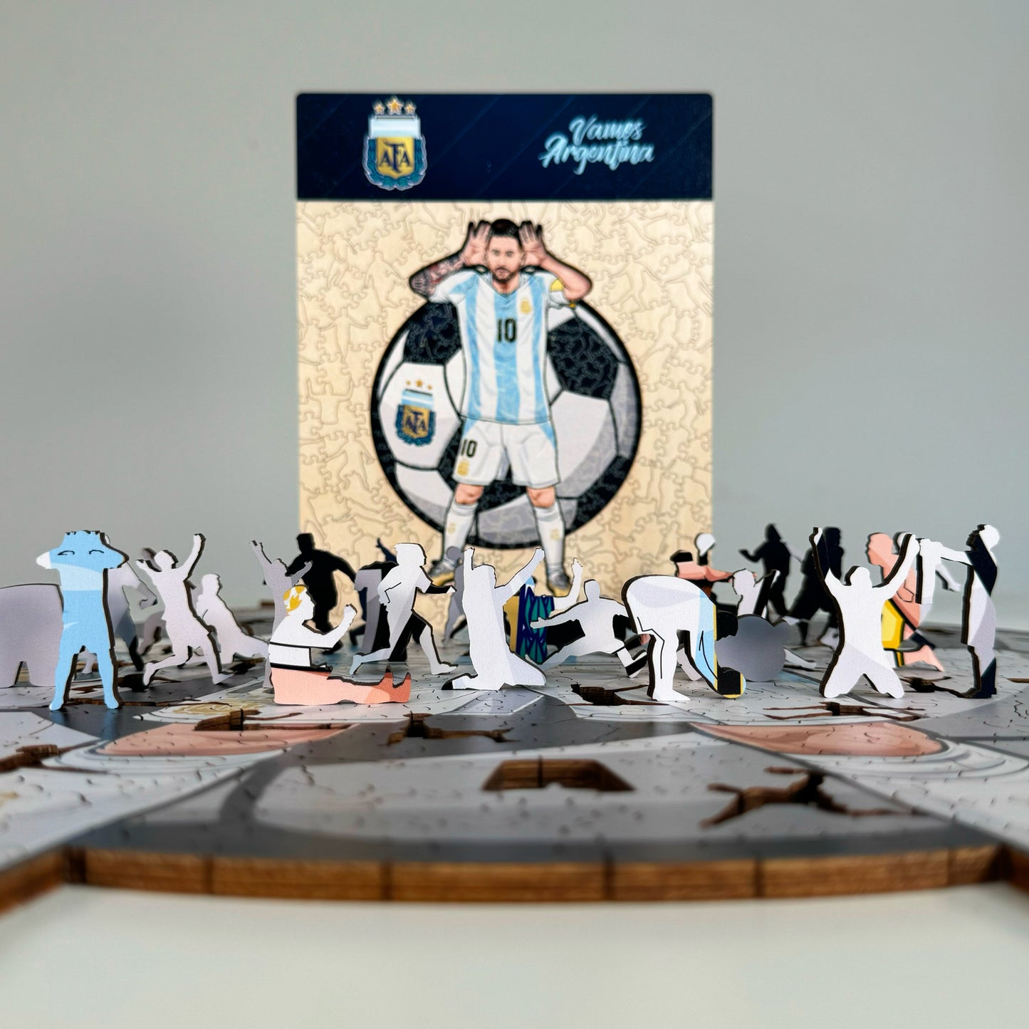 Lionel Messi - Holzpuzzle