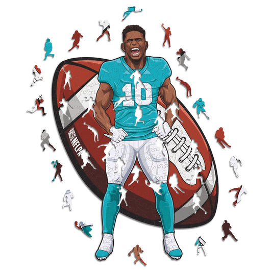 Tyreek Hill - Holzpuzzle
