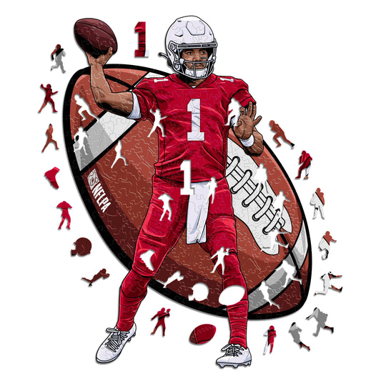 Kyler Murray - Holzpuzzle