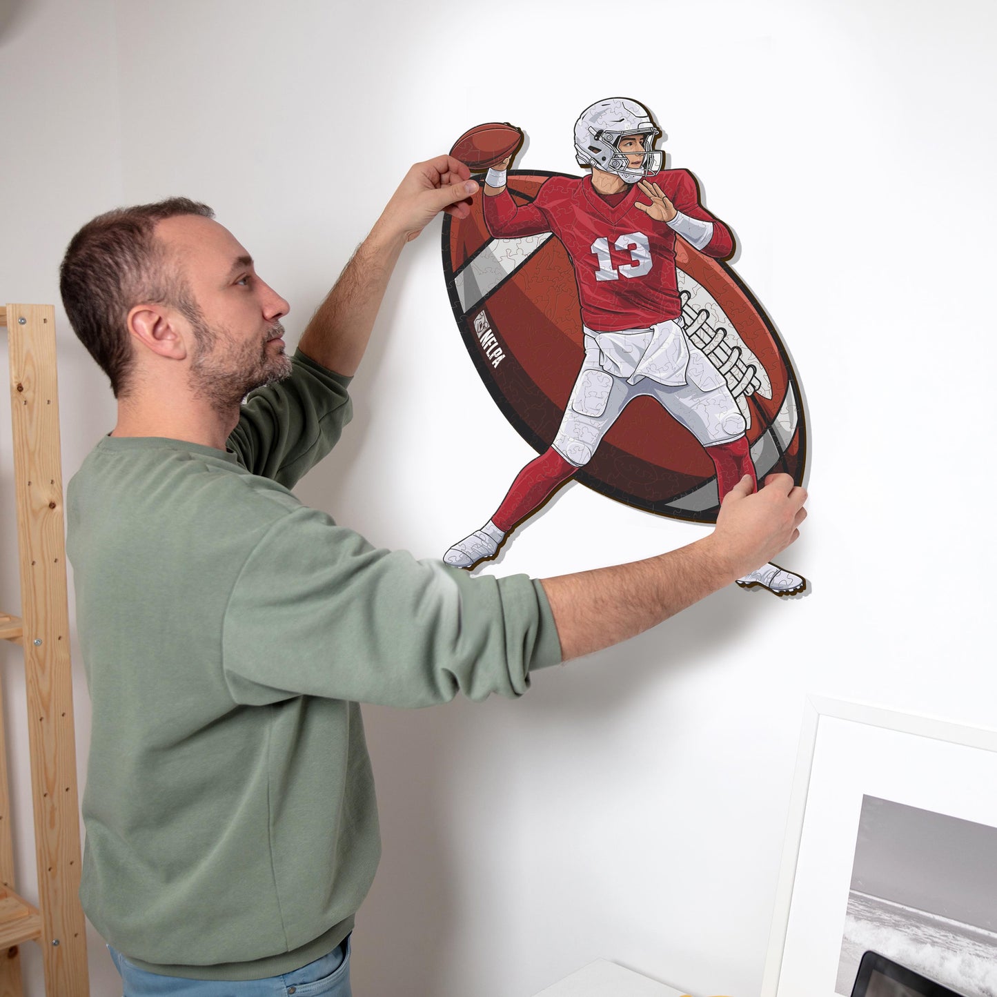 Brock Purdy - Holzpuzzle