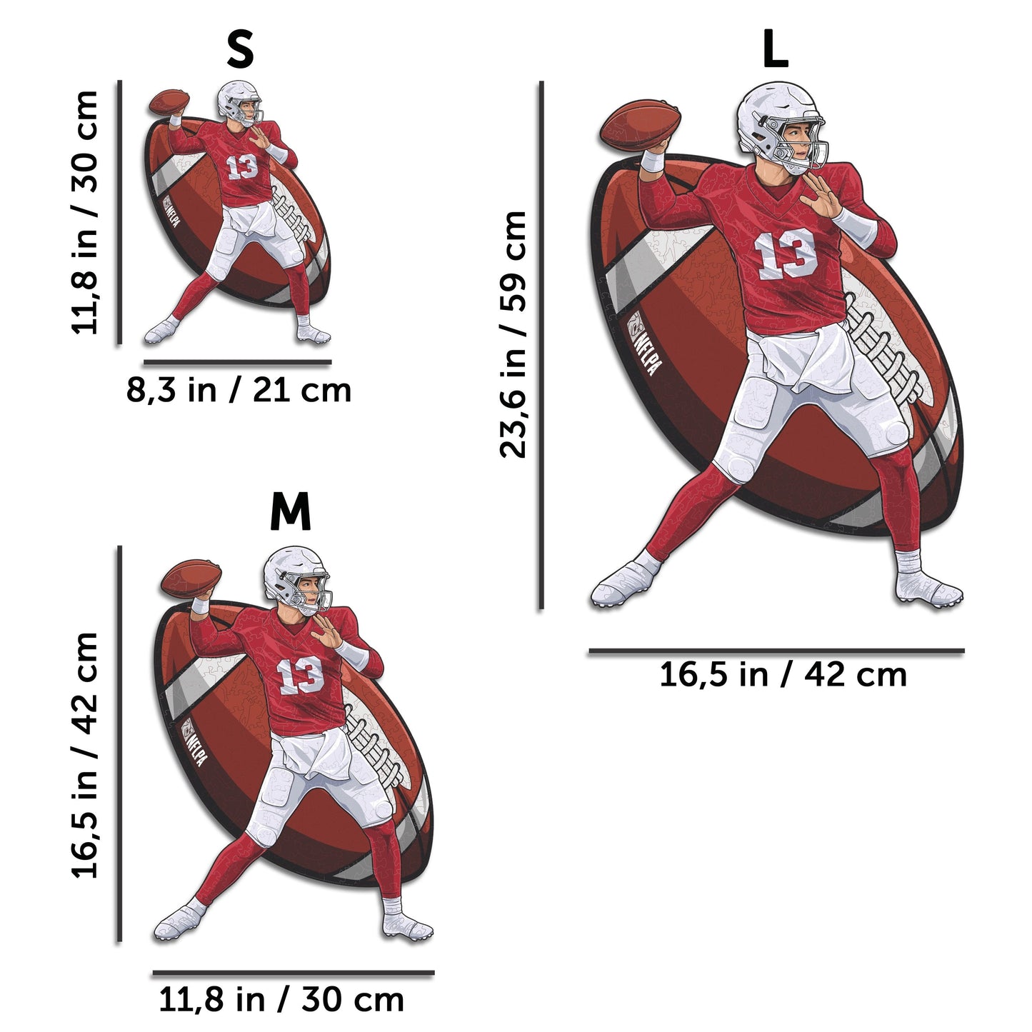 Brock Purdy - Holzpuzzle