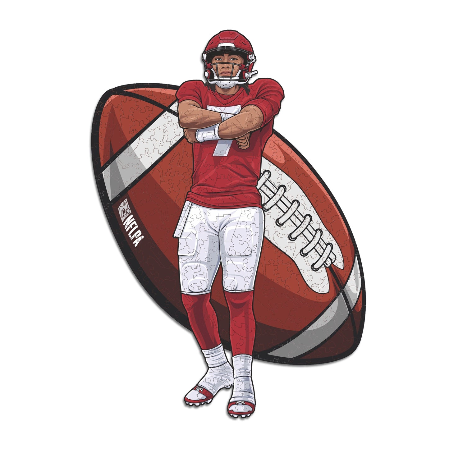 C.J. Stroud - Holzpuzzle