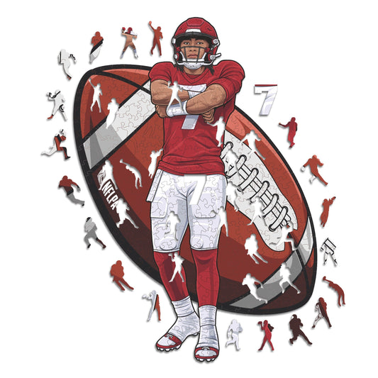 C.J. Stroud - Holzpuzzle