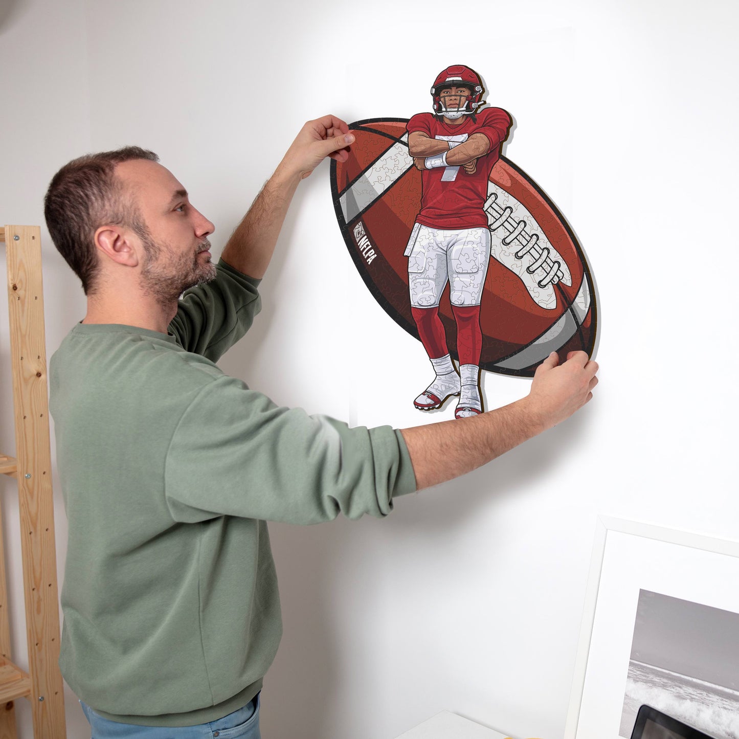 C.J. Stroud - Holzpuzzle