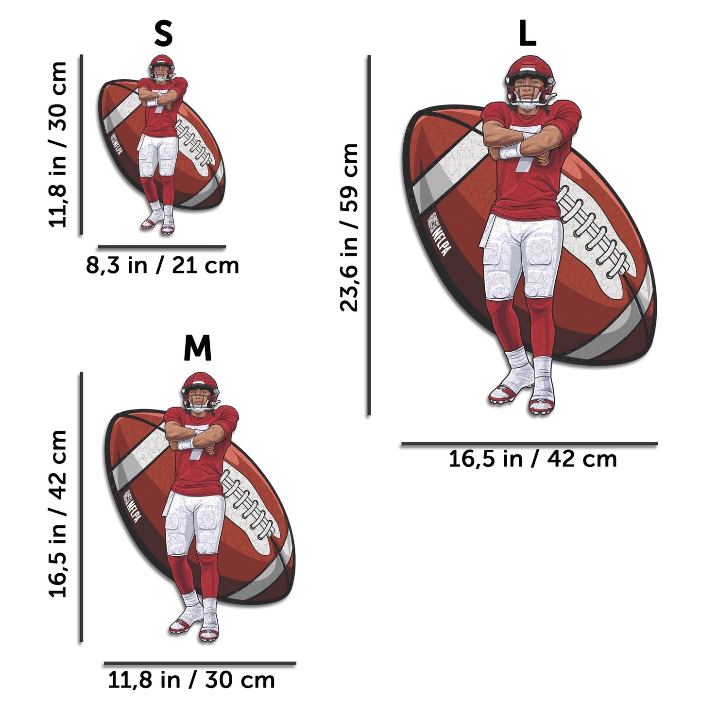 C.J. Stroud - Holzpuzzle