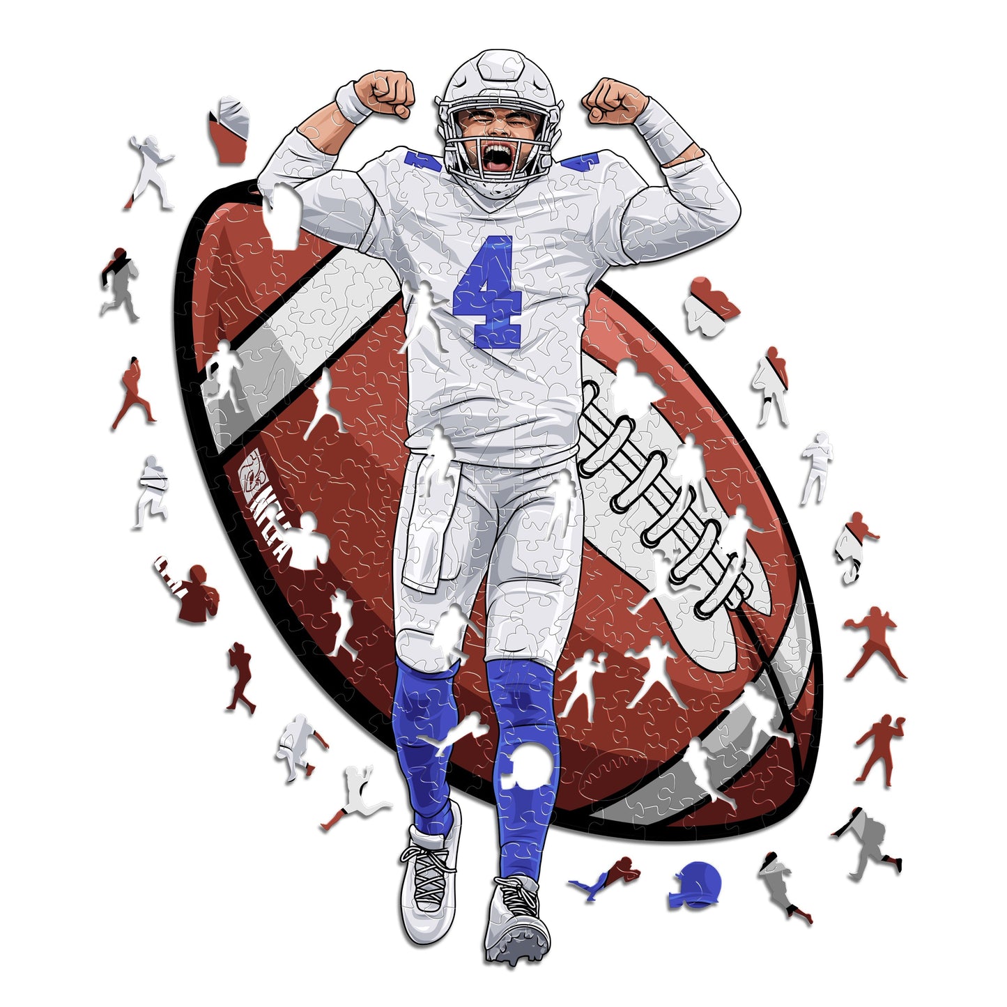 Dak Prescott - Holzpuzzle