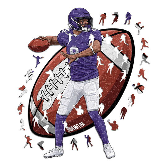 Lamar Jackson - Holzpuzzle
