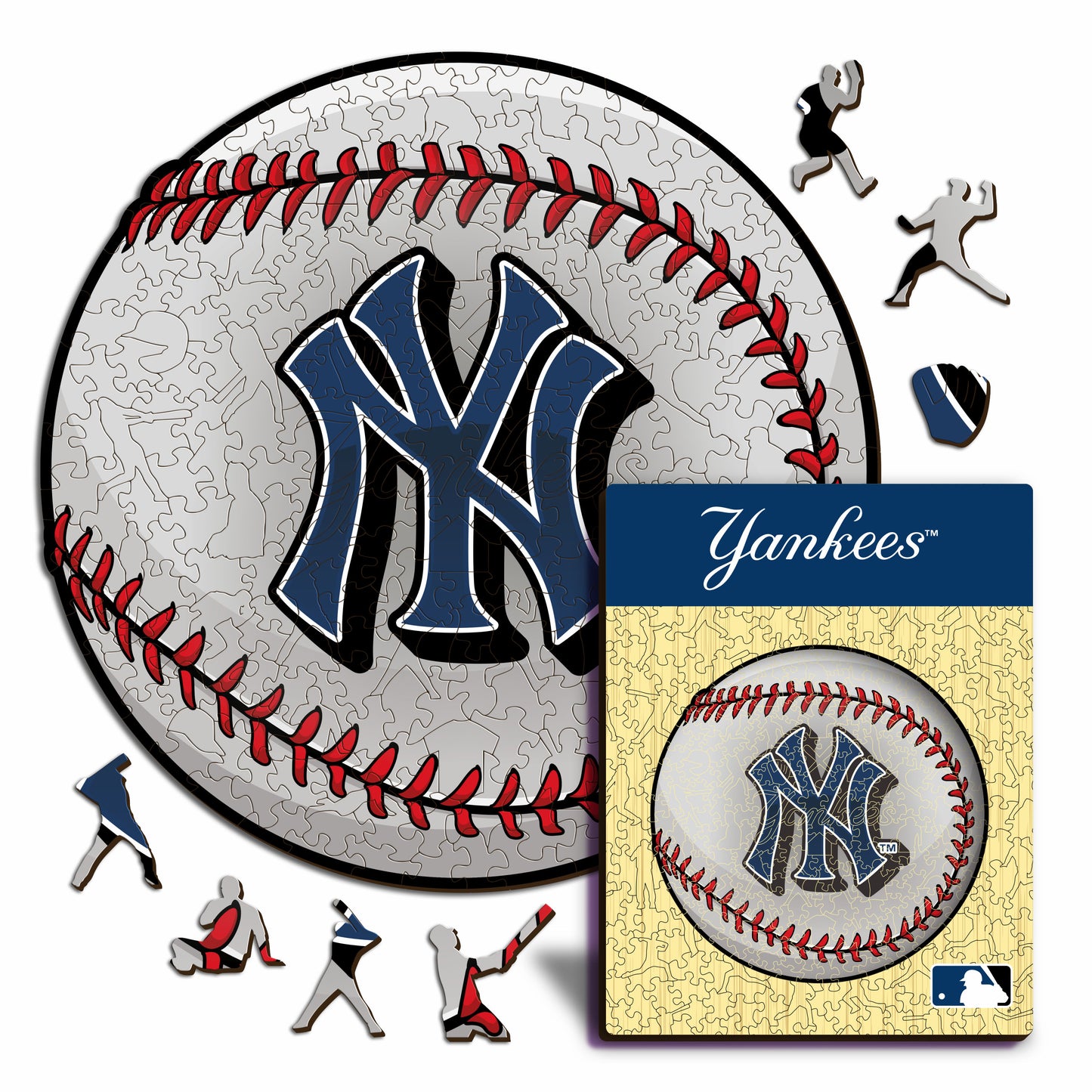 New York Yankees™ Baseball - Holzpuzzle