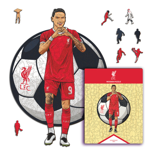 Darwin Nuñez - Holzpuzzle