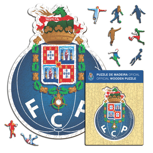 FC Porto® Logo - Holzpuzzle