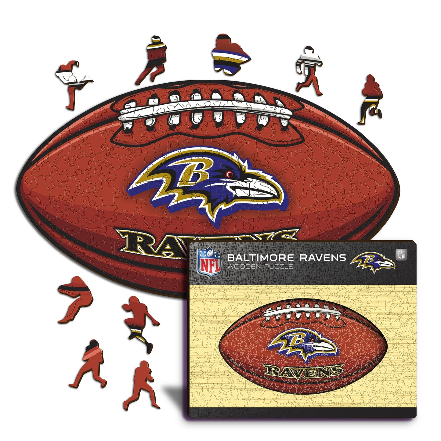 Baltimore Ravens™ Football - Holzpuzzle