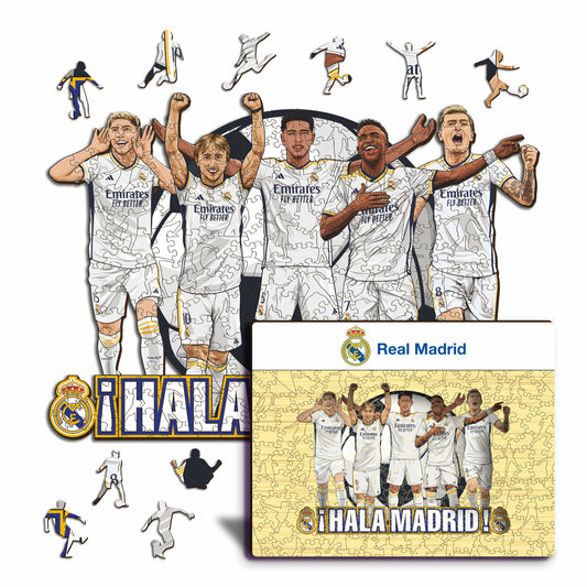 Real Madrid CF® 5 Players - Holzpuzzle