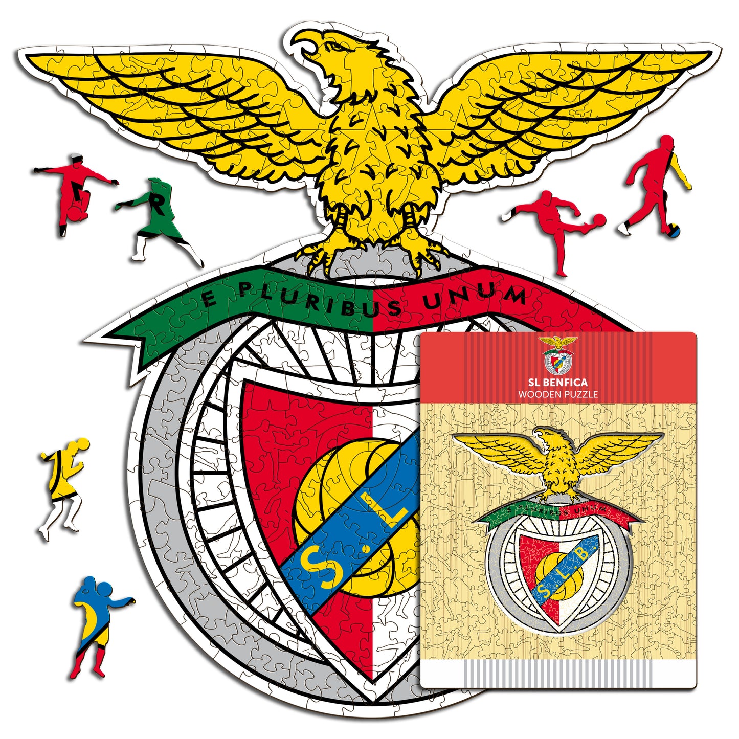 SL Benfica® Logo - Holzpuzzle