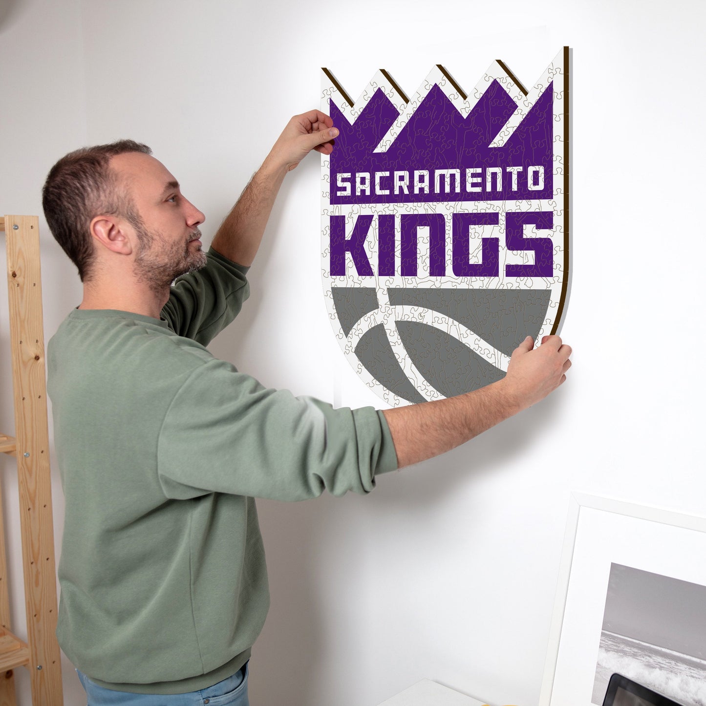 Sacramento Kings™ Logo - Holzpuzzle