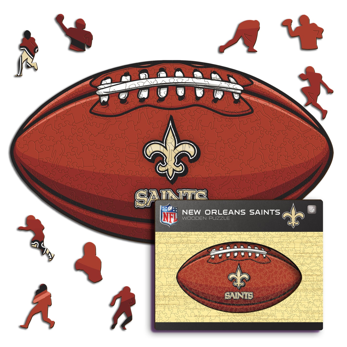 New Orleans Saints™ Football - Holzpuzzle