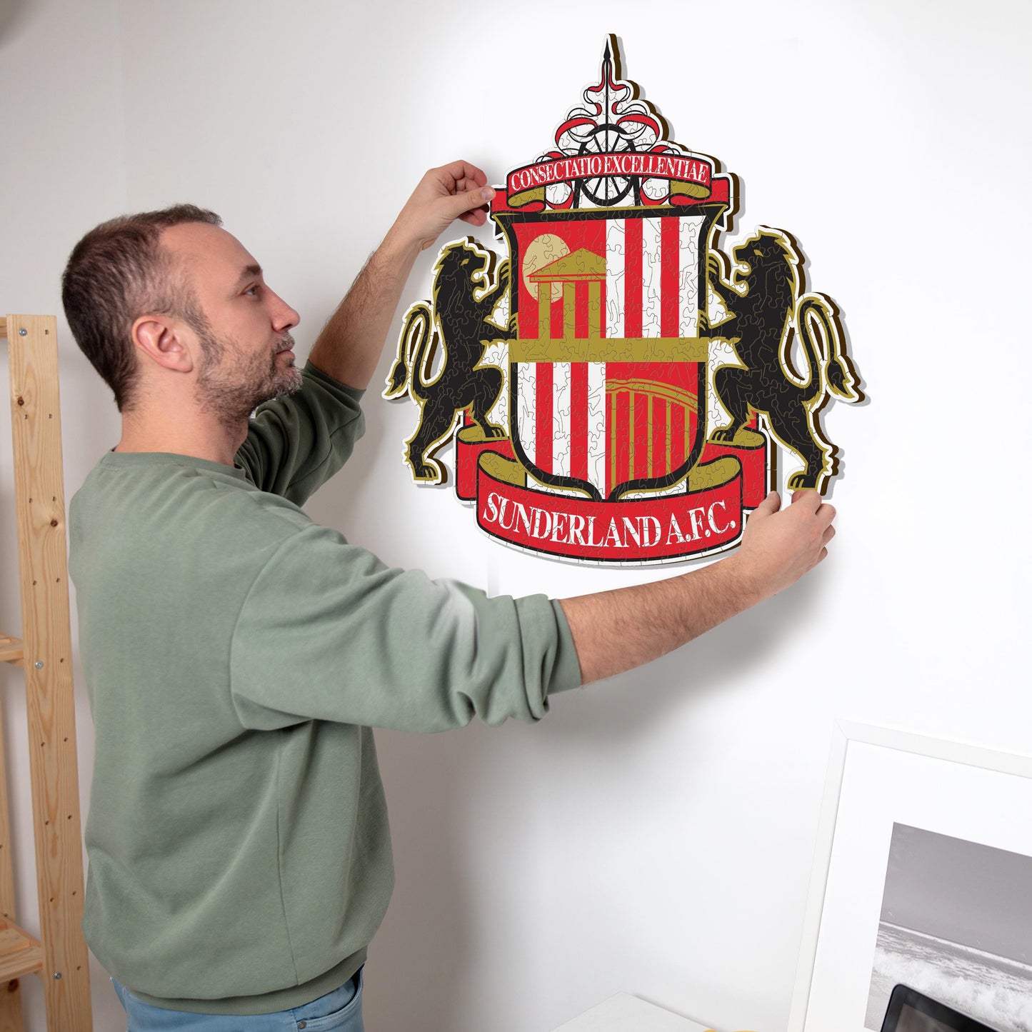 Sunderland AFC® Logo - Holzpuzzle