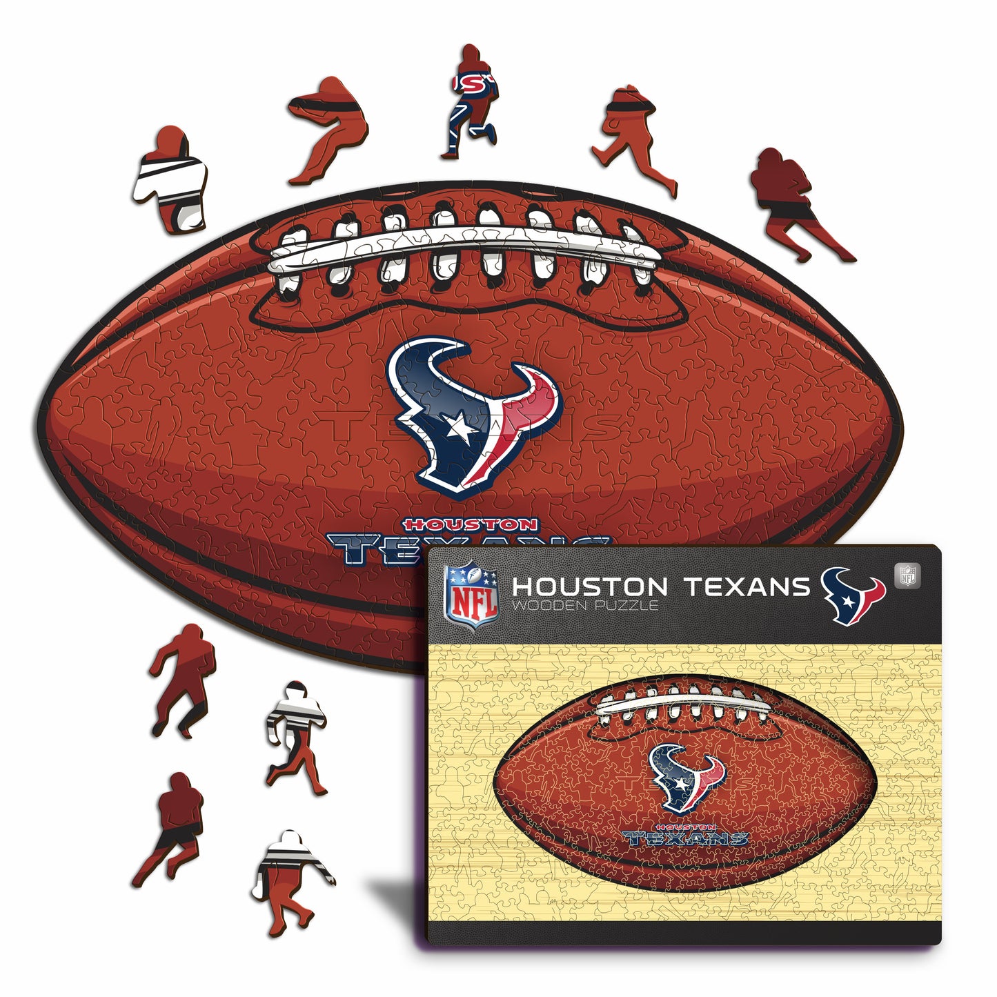 Houston Texans™ Football - Holzpuzzle