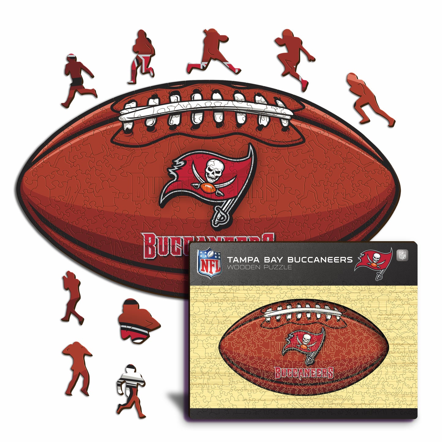 Tampa Bay Buccaneers™ Football - Holzpuzzle