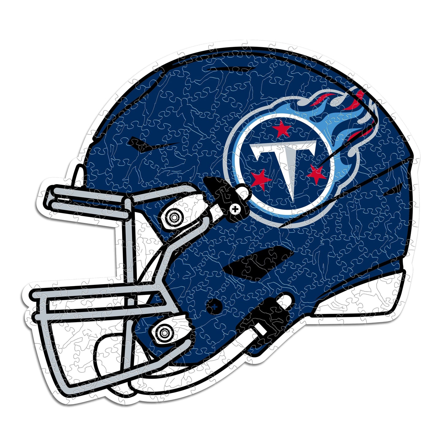 Tennessee Titans™ Helm - Holzpuzzle