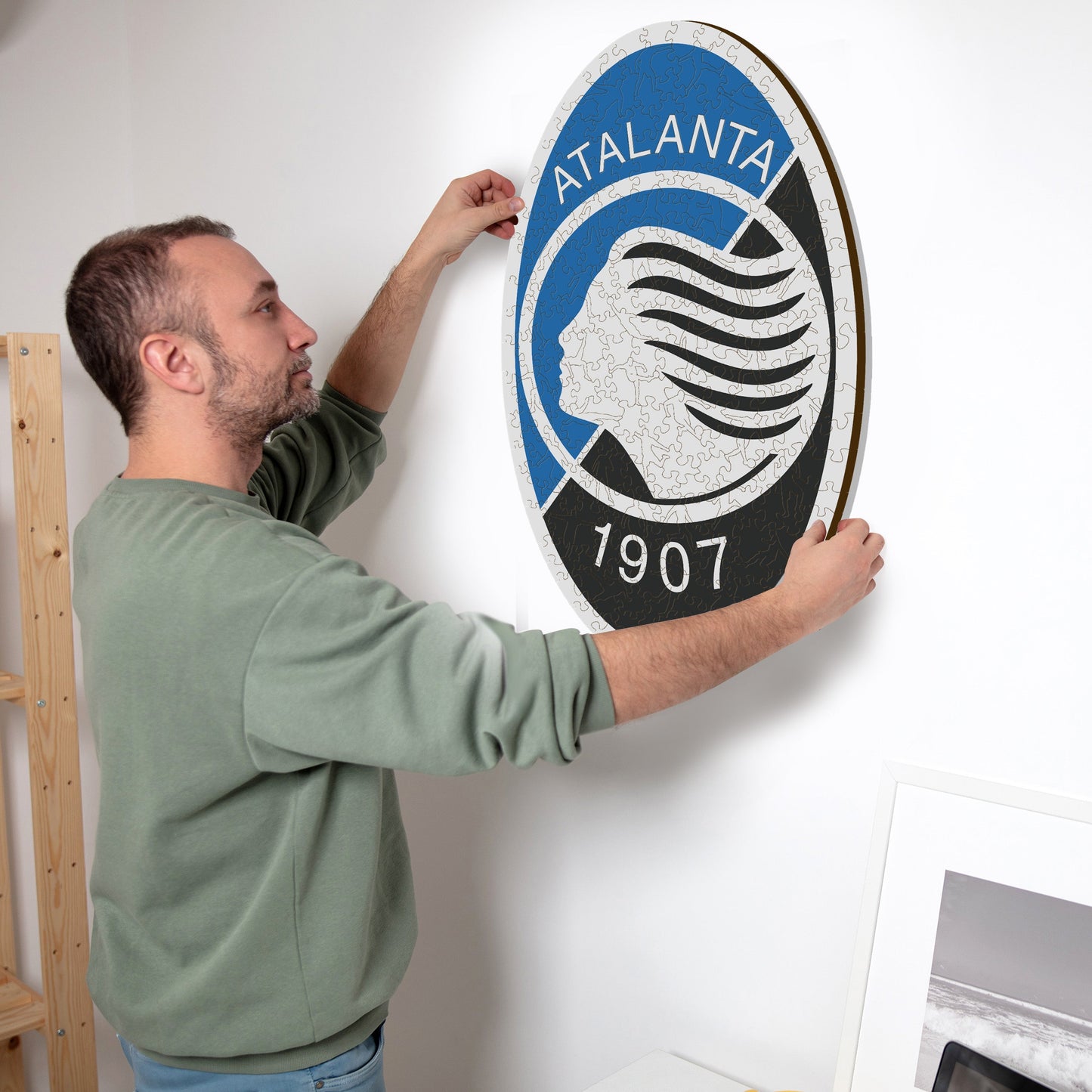 Atalanta BC® Logo - Holzpuzzle