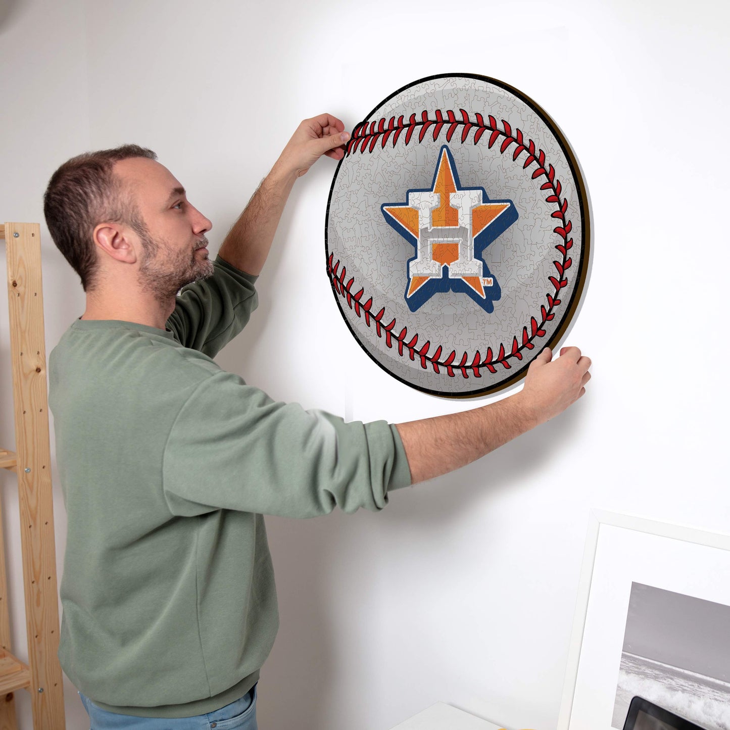 Houston Astros™ Baseball - Holzpuzzle