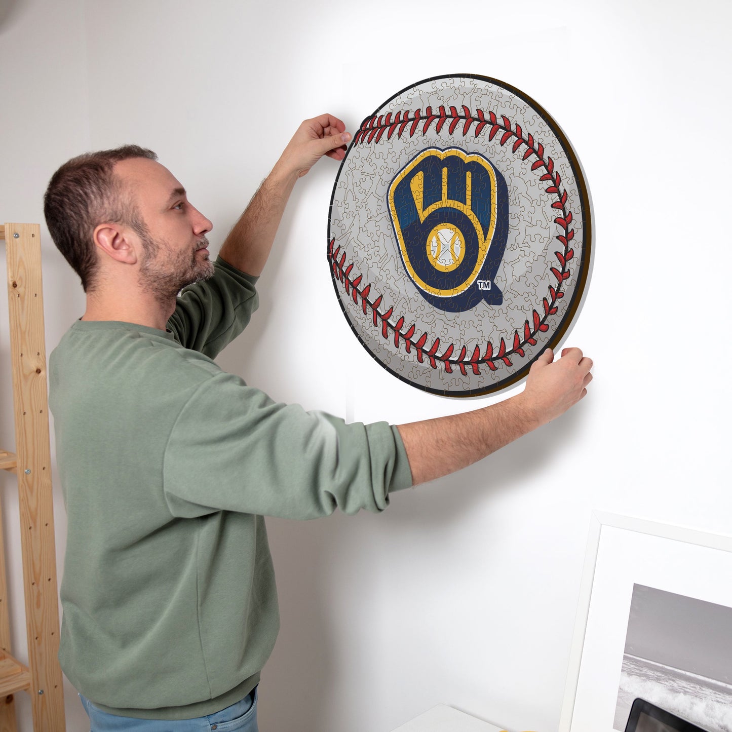 Milwaukee Brewers™ - Holzpuzzle