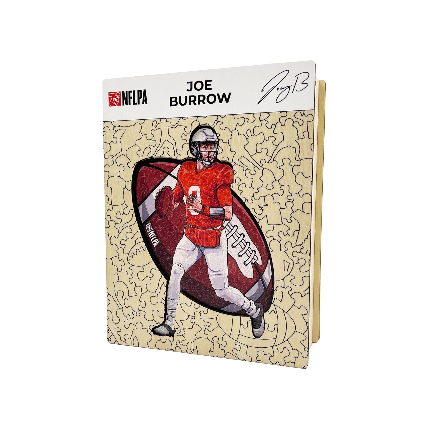 Joe Burrow - Holzpuzzle