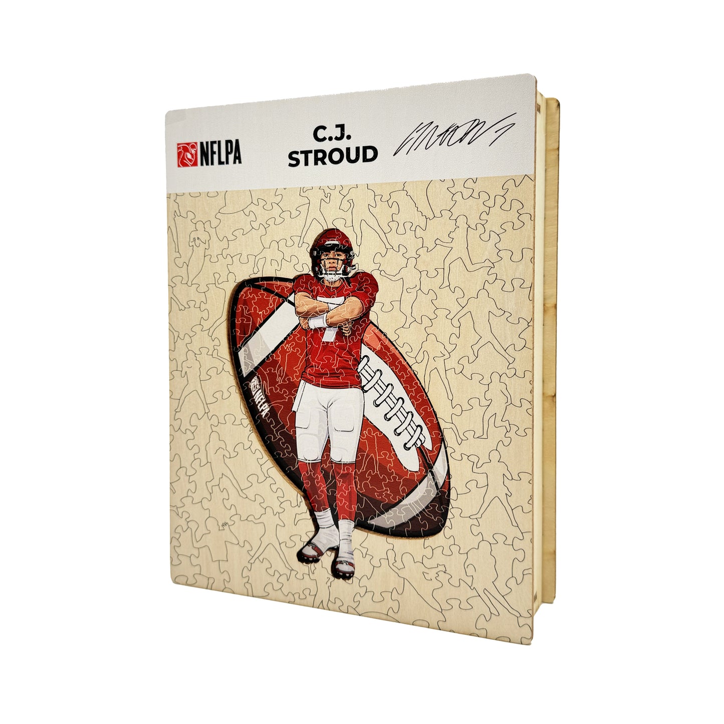 C.J. Stroud - Holzpuzzle