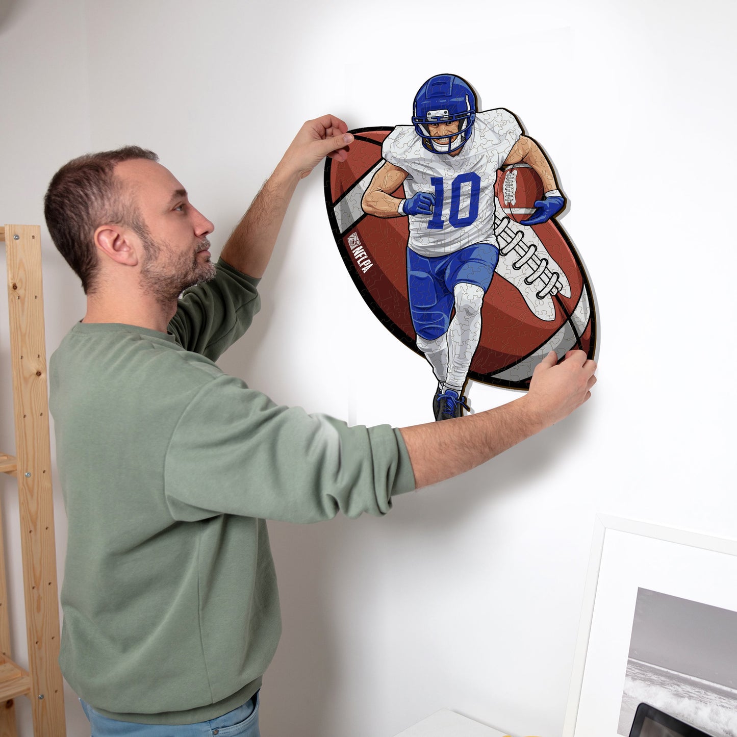 Cooper Kupp - Holzpuzzle