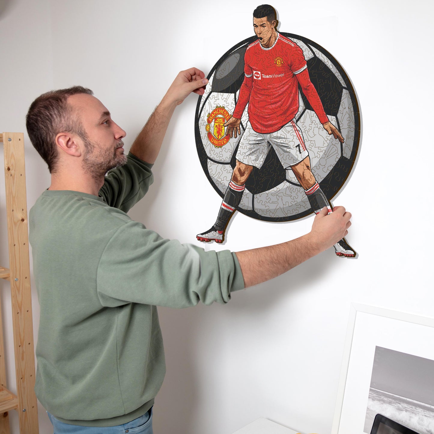 Cristiano Ronaldo - Holzpuzzle