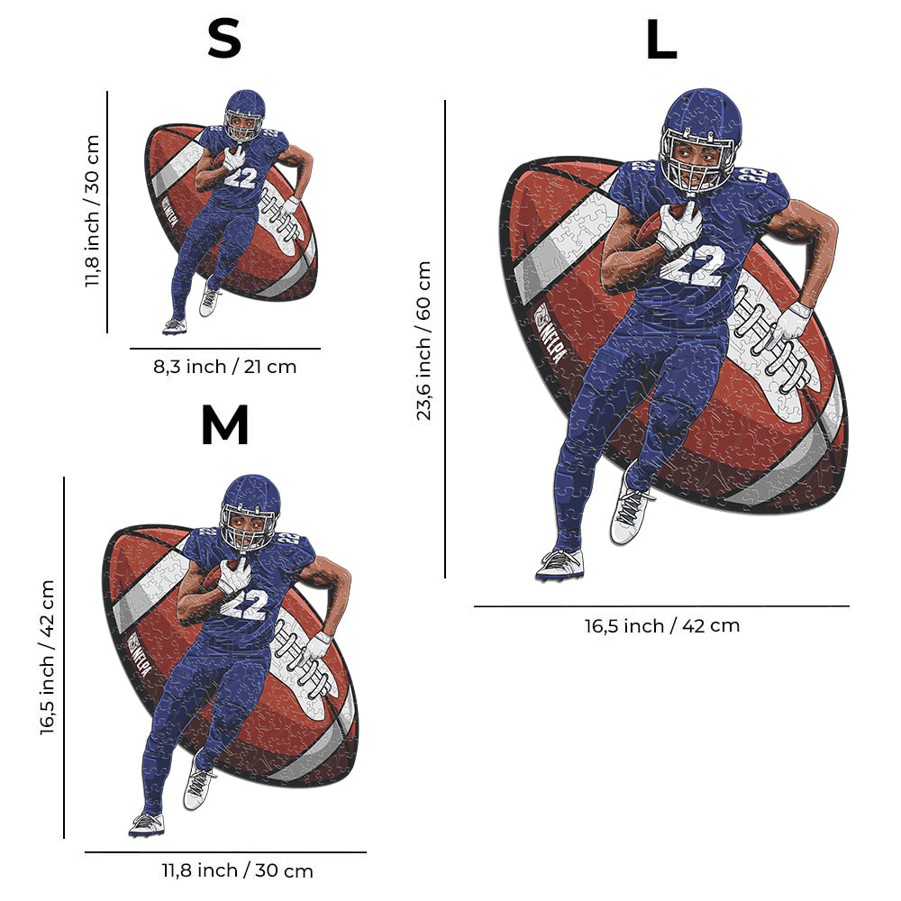 Derrick Henry - Holzpuzzle