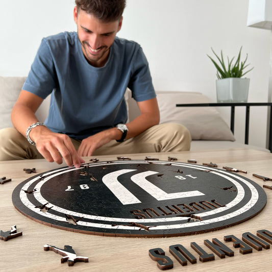 Juventus FC® Logo - Holzpuzzle