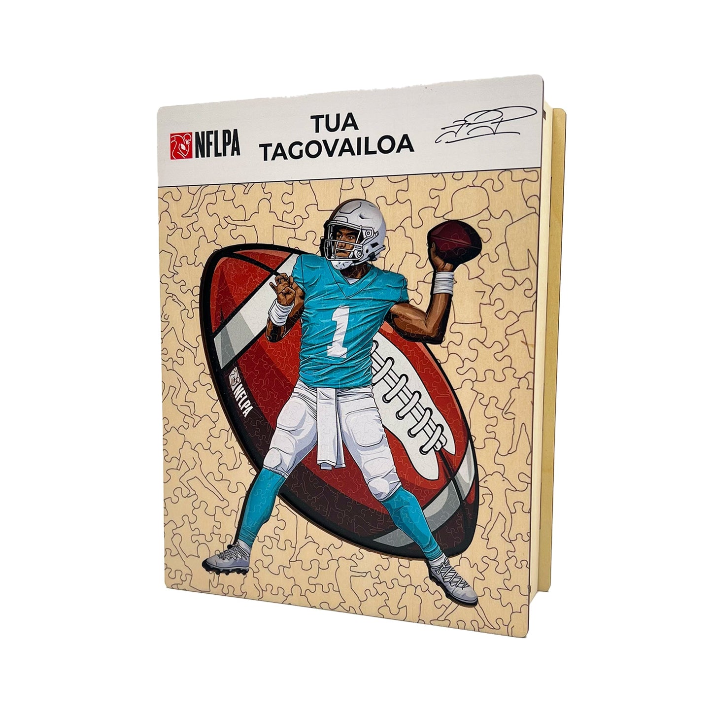 Tua Tagovailoa - Holzpuzzle