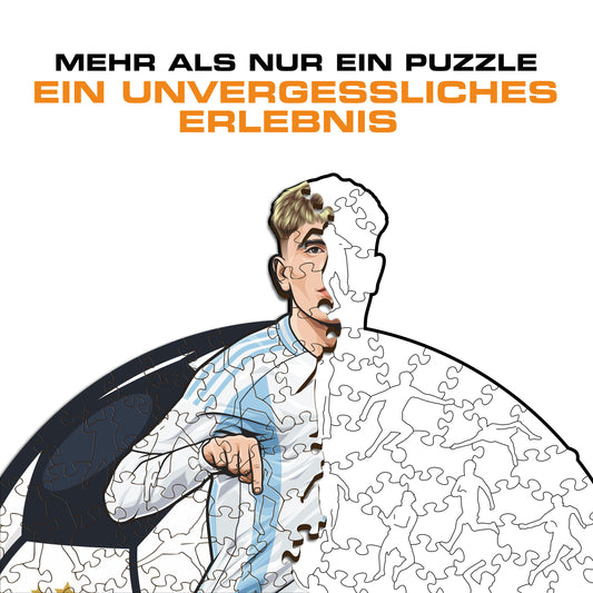 Alejandro Garnacho - Holzpuzzle