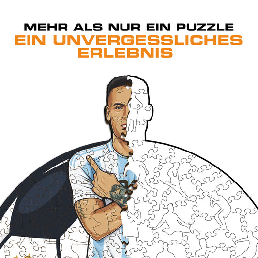 Lautaro Martinez - Holzpuzzle