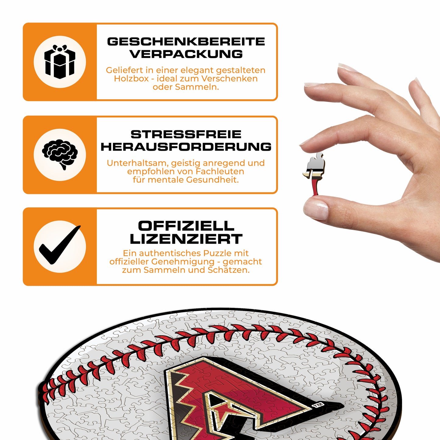 Arizona Diamondbacks™ - Holzpuzzle