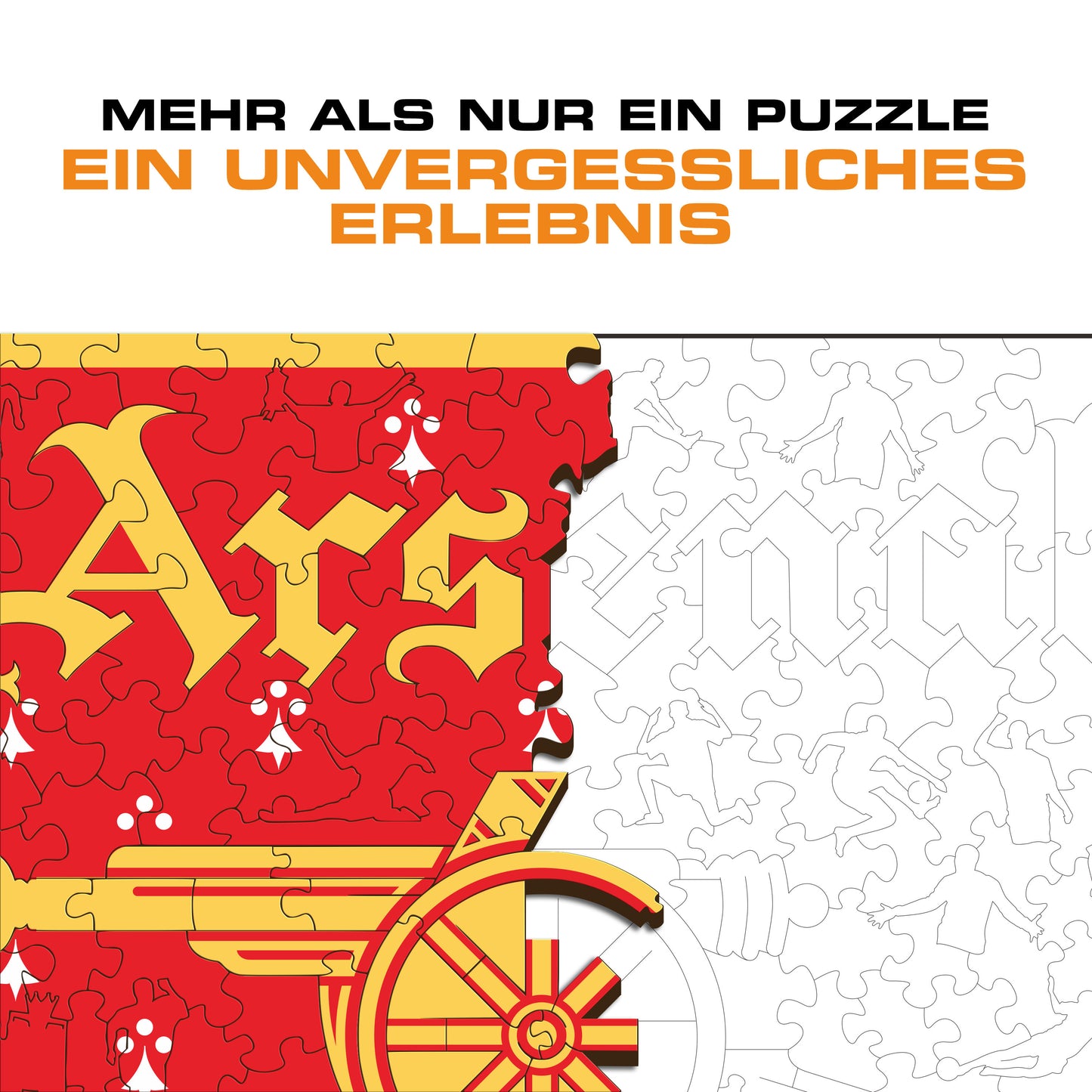 Arsenal FC® Retro Logo - Holzpuzzle