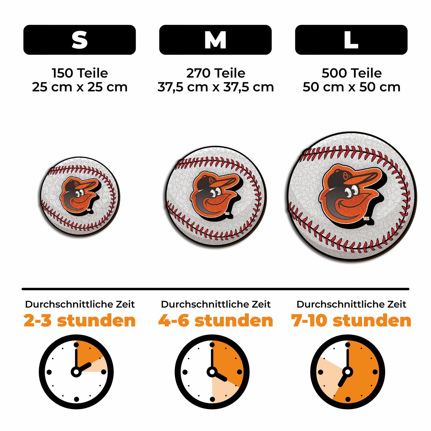 Baltimore Orioles™ - Holzpuzzle