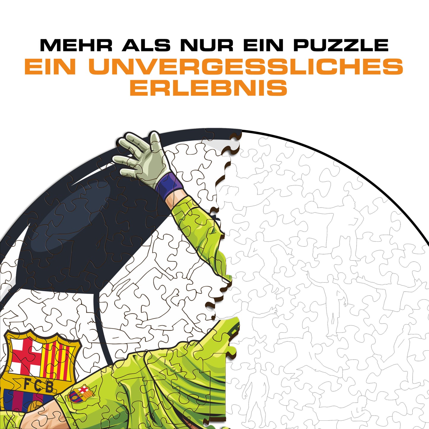 Marc-André Ter Stegen - Holzpuzzle