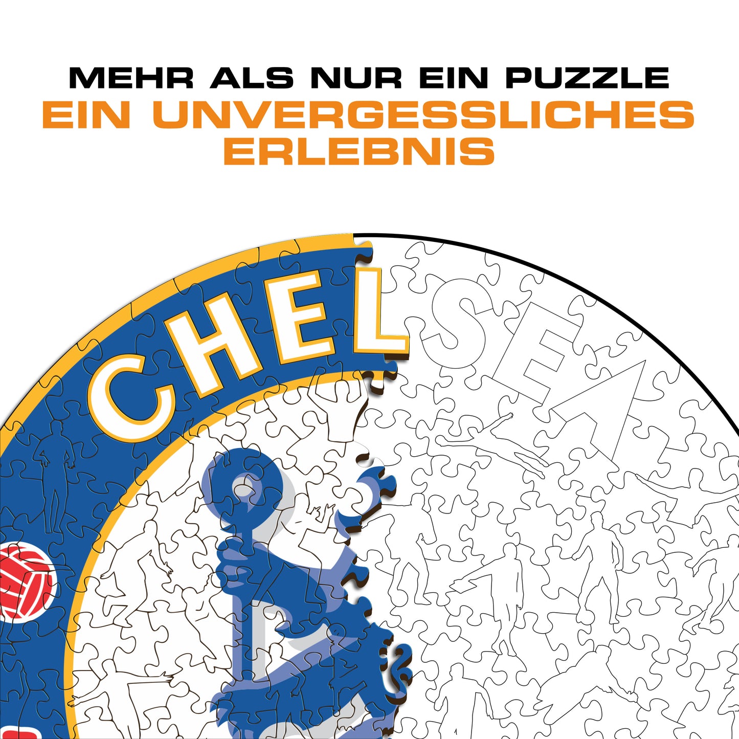 Chelsea FC® Logo - Holzpuzzle